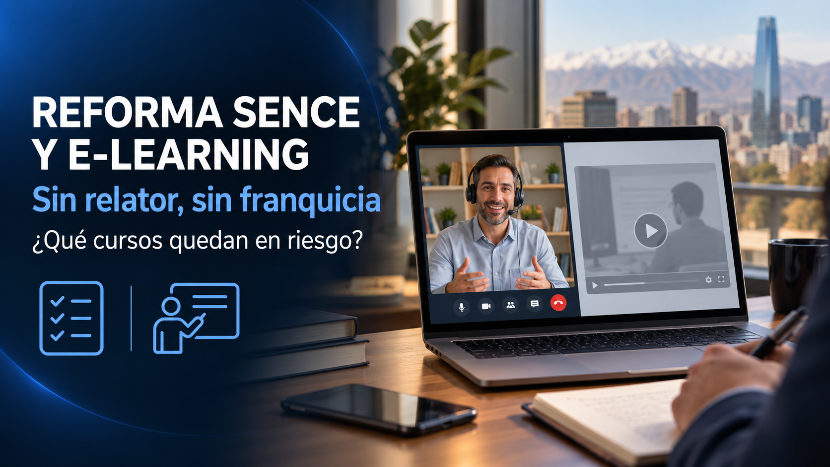 Reforma SENCE y e-learning: los cursos de autoinstrucción sin relator quedan fuera de la franquicia